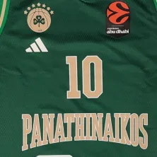Camiseta Kostas Sloukas Panathinaikos Euroliga Adidas, frontal