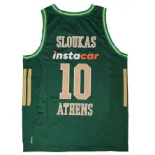 Camiseta Kostas Sloukas Panathinaikos Euroliga Adidas, vista trasera