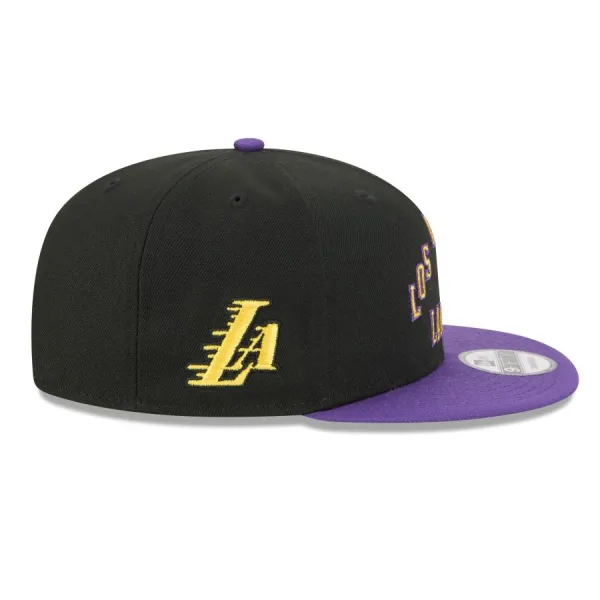 Gorra plana 9Fifty LA Lakers City Edition 2025, bordado Gorra plana 9Fifty LA Lakers City Edition 2025, bordado