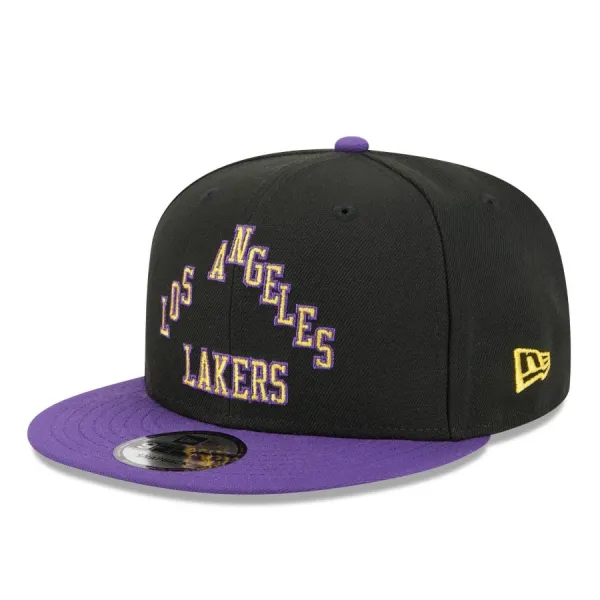 Gorra plana 9Fifty LA Lakers City Edition 2025 lateral Gorra plana 9Fifty LA Lakers City Edition 2025 lateral