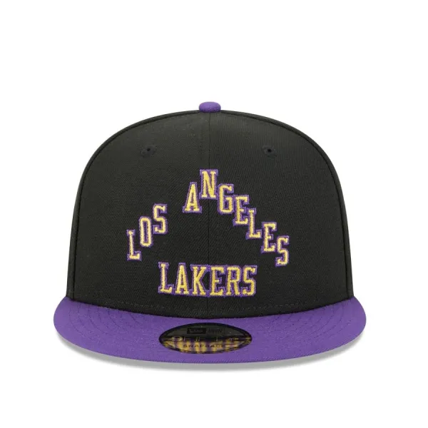 Gorra plana 9Fifty LA Lakers City Edition 2025, vista frontal Gorra plana 9Fifty LA Lakers City Edition 2025, vista frontal