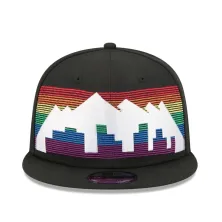 Gorra plana 9Fifty Denver Nuggets City Edition 2025, vista frontal Gorra plana 9Fifty Denver Nuggets City Edition 2025, vista frontal