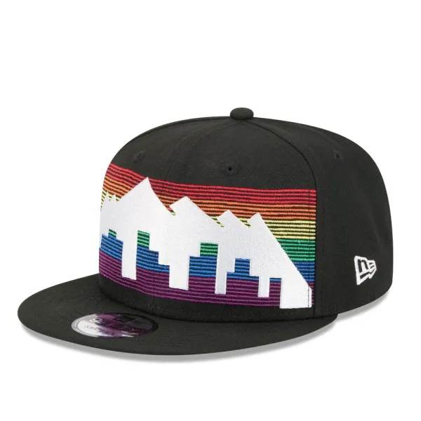Gorra plana 9Fifty Denver Nuggets City Edition 2025, vista lateral Gorra plana 9Fifty Denver Nuggets City Edition 2025, vista lateral