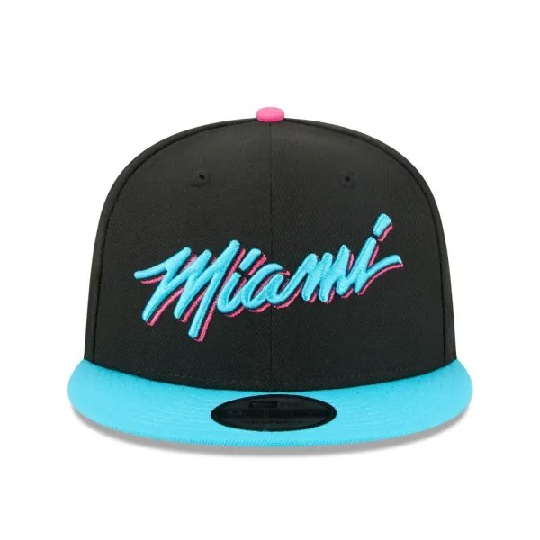 Gorra Miami Heat NBA 2025 City Edition 9Fifty New Era