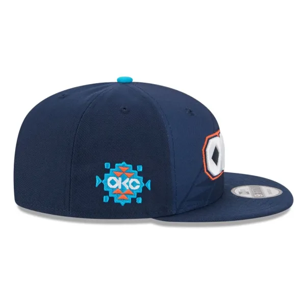 Gorra Oklahoma City Thunder NBA 2025 City Edition 9Fifty New Era