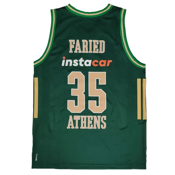 Camiseta Kenneth Faried Panathinaikos Baloncesto Euroliga Oficial Adidas