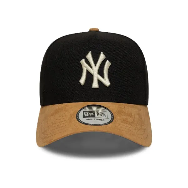 Gorra Yankees Suede Visor 9FORTY frontal