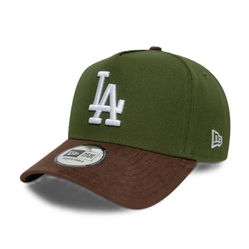 Gorra curva Dodgers Suede Visor verde