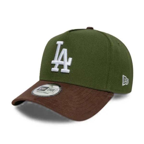 Gorra curva Dodgers Suede Visor verde Gorra curva Dodgers Suede Visor verde