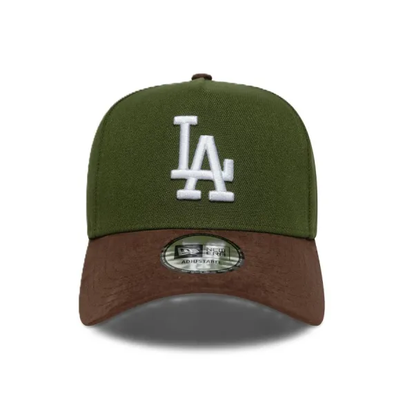 Gorra curva Dodgers Suede Visor frontal Gorra curva Dodgers Suede Visor frontal