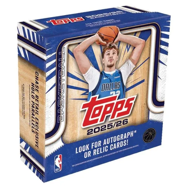 Topps NBA Basketball Mega Box Flagship 2025-26