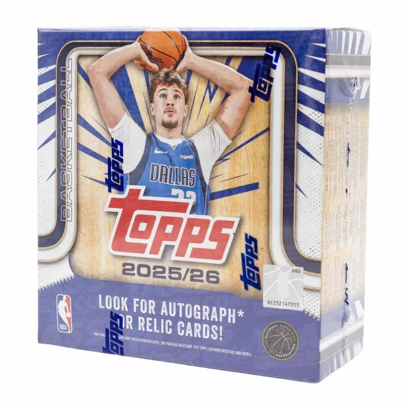 Topps NBA Basketball Mega Box Flagship 2025-26