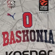 Camiseta Markus Howard Baskonia Euroliga Segunda Equipacion 2025