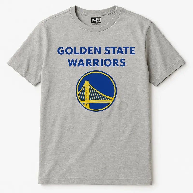 Camiseta Warriors New Era Team Logo gris