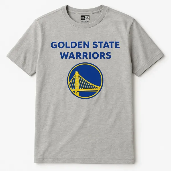 Camiseta Warriors New Era Team Logo gris