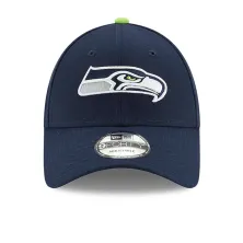 Gorra curva Seahawks 9FORTY azul frontal