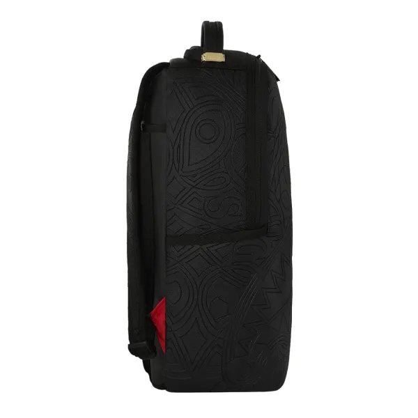 Sprayground Tonal Monogram Emboss Shark lateral Sprayground Tonal Monogram Emboss Shark lateral