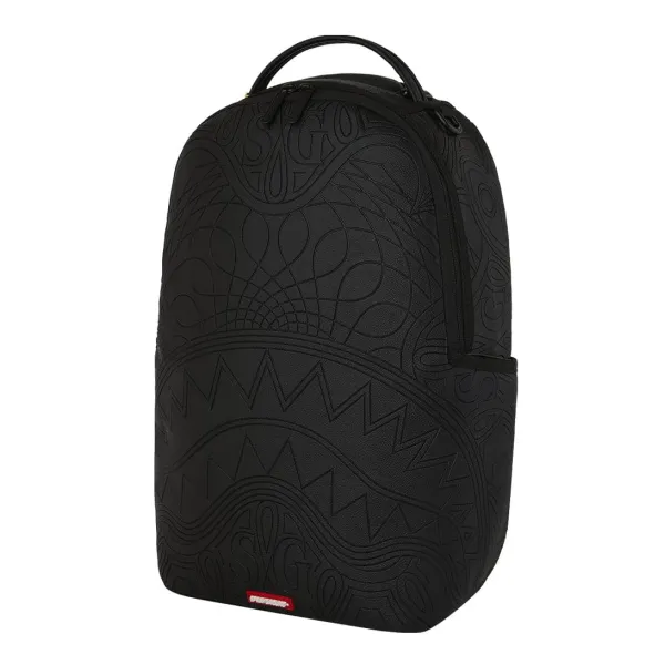 Sprayground Tonal Monogram Emboss Shark lateral Sprayground Tonal Monogram Emboss Shark lateral