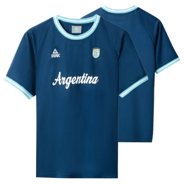 Cubre de calentamiento selección Argentina de baloncesto azul doble Cubre de calentamiento selección Argentina de baloncesto azul doble