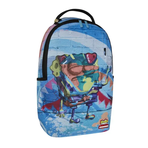 Sprayground Painted Spongebob lateral Sprayground Painted Spongebob lateral