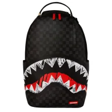 Sprayground Scribble Shark frontal
