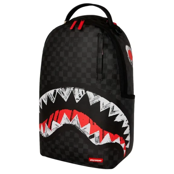 Sprayground Scribble Shark lateral 2 Sprayground Scribble Shark lateral 2
