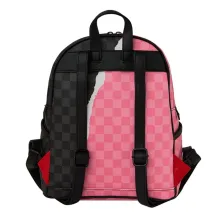 Sprayground Pink & Black Tear Sip Savage espalda Sprayground Pink & Black Tear Sip Savage espalda