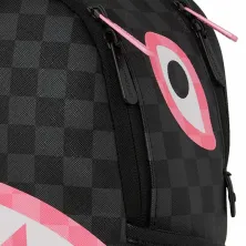 Sprayground Pink & Black Tear Sip Savage detalle Sprayground Pink & Black Tear Sip Savage detalle