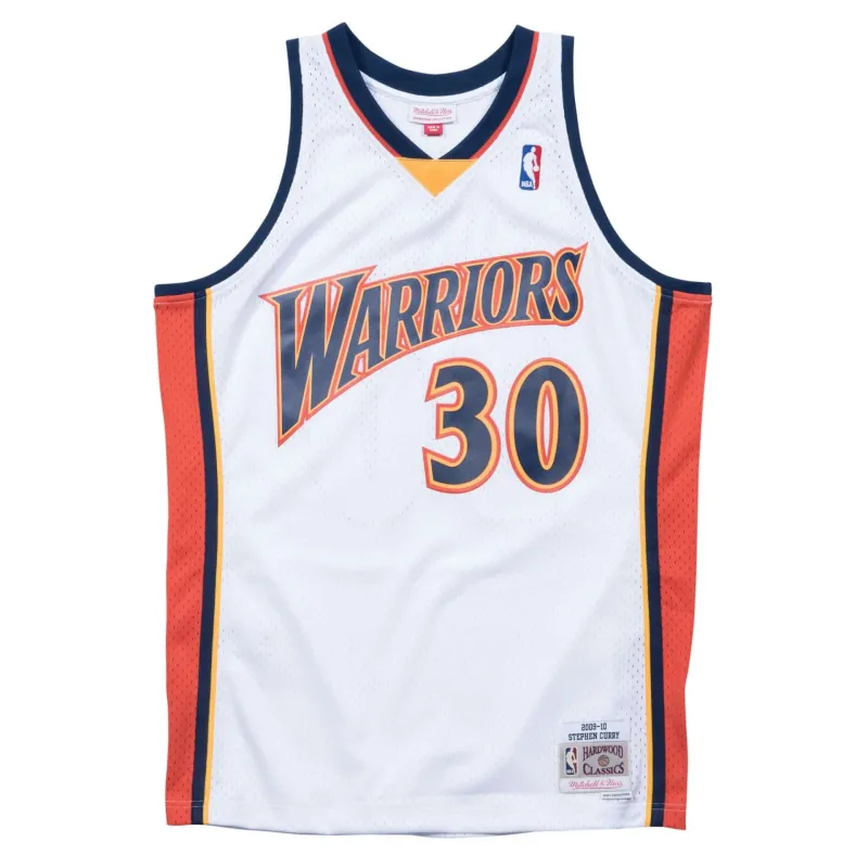 Camiseta Stephen Curry Warriors swingman blanca frontal