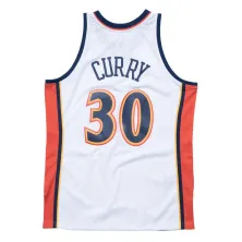 Camiseta Stephen Curry Warriors swingman blanca trasera