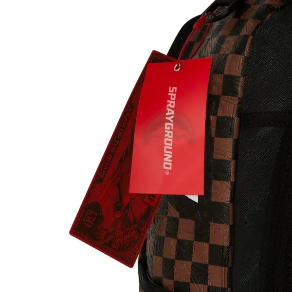 Sprayground Check 2 Emboss etiquetas Sprayground Check 2 Emboss etiquetas