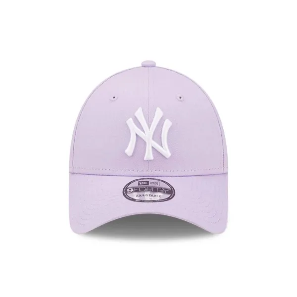 gorra NY Yankees New Era lila frontal gorra NY Yankees New Era lila frontal