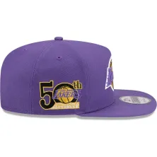 Gorra plana Lakers 9Fifty de New Era lateral Gorra plana Lakers 9Fifty de New Era lateral