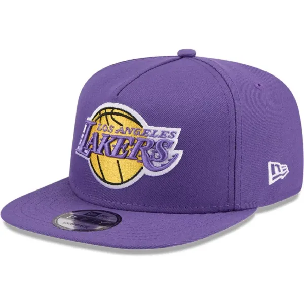 Gorra plana Lakers 9Fifty de New Era lateral 2 Gorra plana Lakers 9Fifty de New Era lateral 2