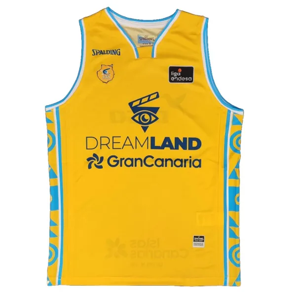 Camiseta Gran Canaria ACB 2026 frontal Camiseta Gran Canaria ACB 2026 frontal