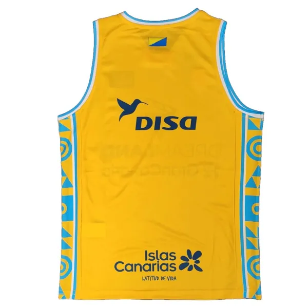 Camiseta Gran Canaria ACB 2026 trasera Camiseta Gran Canaria ACB 2026 trasera
