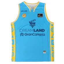 Camiseta Gran Canaria ACB 2026 azul frontal
