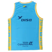 Camiseta Gran Canaria ACB 2026 azul parte trasera Camiseta Gran Canaria ACB 2026 azul parte trasera