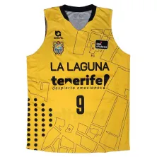 Camiseta Marcelinho Huertas Tenerife Amarilla frontal