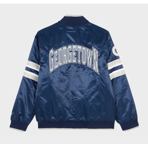 Chaqueta Georgetown Starter Bomber trasera Chaqueta Georgetown Starter Bomber trasera