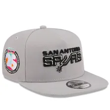 Gorra Spurs Hardwood Classic New Era gris frontal