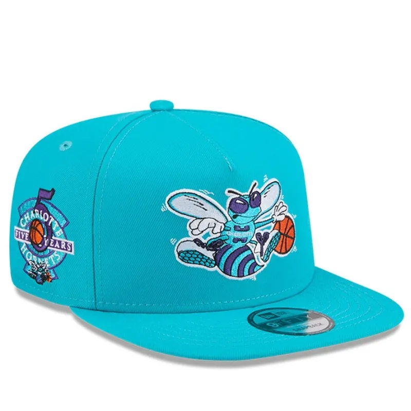 Gorra Charlotte Hornets Hardwood Classic turquesa