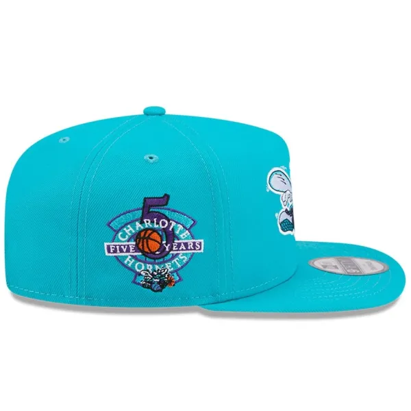 Gorra Charlotte Hornets Hardwood Classic turquesa Gorra Charlotte Hornets Hardwood Classic turquesa