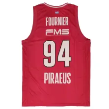 Camiseta Evan Fournier Olympiacos GSA 2026 Euroliga Primera Equipacion