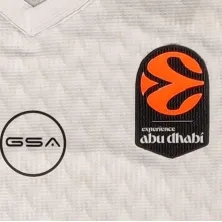 Camiseta Shane Larkin Efes blanca Euroliga parche