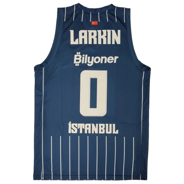 Camiseta Shane Larkin Anadolu Efes GSA 2026 Euroliga Equipacion Azul
