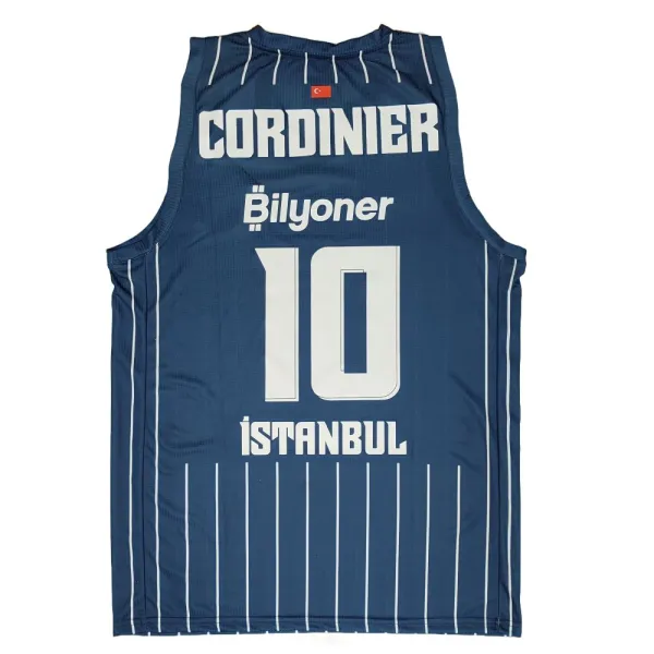Camiseta Isaïa Cordinier Anadolu Efes GSA 2026 Euroliga Equipacion Azul