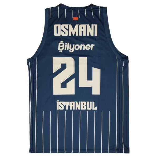 Camiseta Erkan Osmani Anadolu Efes GSA 2026 Euroliga Equipacion Azul