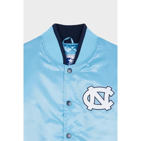Chaqueta North Carolina Starter azul detalle 2