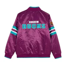 Chaqueta Mighty Ducks Starter Bomber NHL trasera